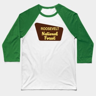 Roosevelt National Forest Baseball T-Shirt